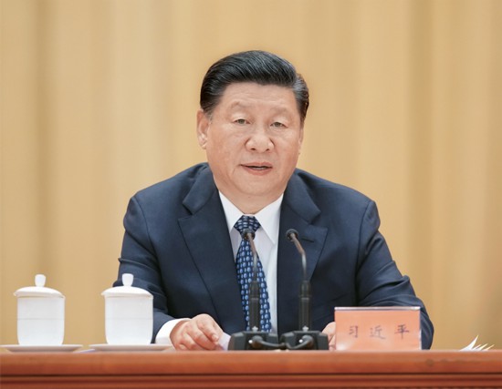 2021年5月28日，中國科學(xué)院第二十次院士大會、中國工程院第十五次院士大會和中國科學(xué)技術(shù)協(xié)會第十次全國代表大會在北京人民大會堂隆重召開。中共中央總書記、國家主席、中央軍委主席習(xí)近平出席大會并發(fā)表重要講話。 新華社記者 李響/攝